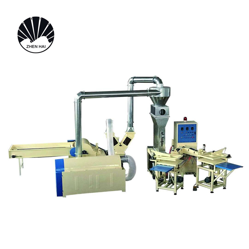 ZXJ-380+HFM-2000 Automatic pillow filling machine